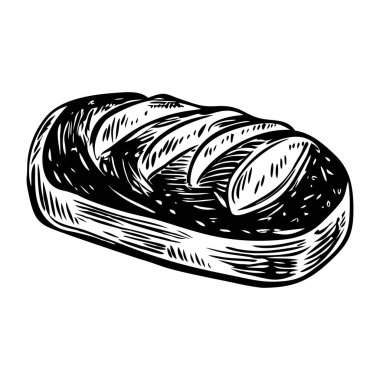 Ekşi ekşi ekmeğin klasik bir çizimi.