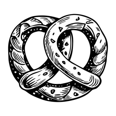 Klasik simit çizimi.