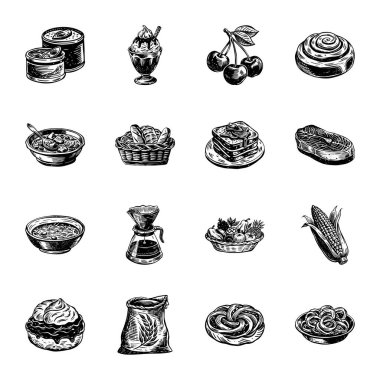 Bir burgunun kabataslak bir çizimi