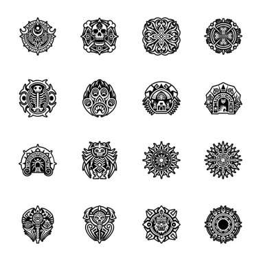 Ataların yıldız dövmesinin doldurulmuş bir simgesi