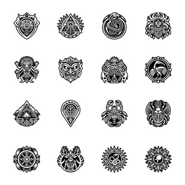 Ankh sembolünün kabartma biçimi simgesi