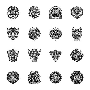 Astral sembolün katı biçim simgesi