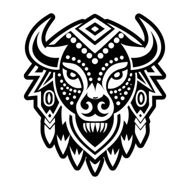 Bizon dövmesinin sembolü.