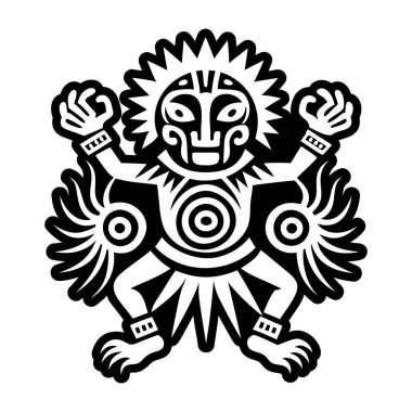 Mağara dansı sembolünün katı bir simgesi.