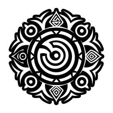 Sarmal sembolün katı biçim simgesi