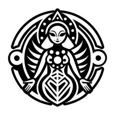 Toprak ana sembolünün katı bir simgesi.