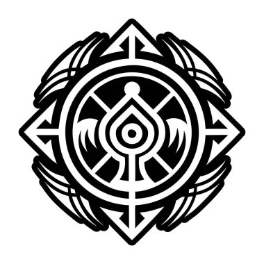 Taş sanatı dövmesinin sembolü.