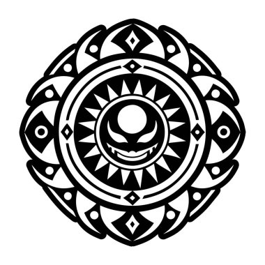 Tutulma sembolünün tam biçimli simgesi