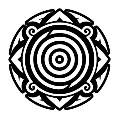 Dönen dövmenin doldurulmuş bir simgesi