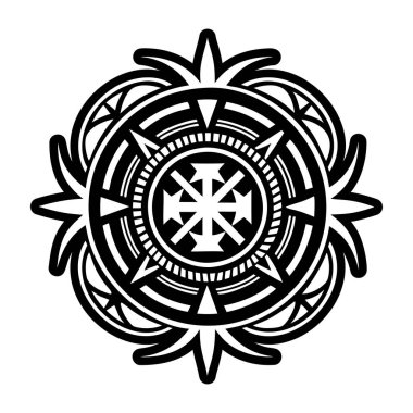 Neolitik sanat sembolünün bir simgesi.