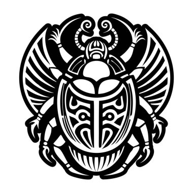 Böcek dövmesinin doldurulmuş bir simgesi