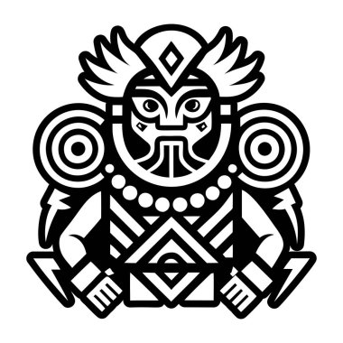 Hikayeci dövmesinin sağlam bir simgesi