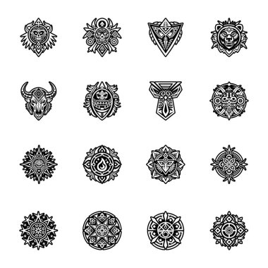 Yerel ruh sembolünün bir simgesi.