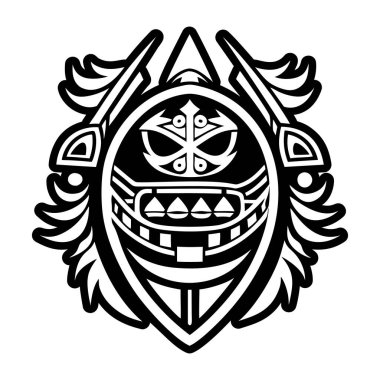 kabile dövmesi vektör tasarımı çizimi