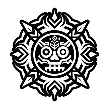 Ata sembolünün doldurulmuş bir biçim simgesi