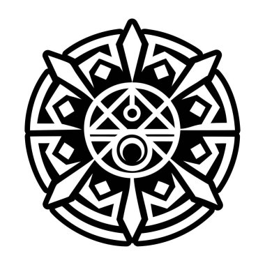 Yerli seyahat sembolünün katı bir biçim simgesi