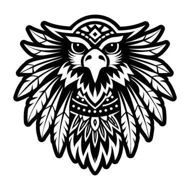 Kartal kafası sembolünün bir simgesi.