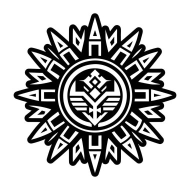 Yerel motif dövmesinin bir simgesi.