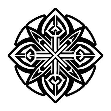 Dört yönlü dövme dolu bir stil simgesi