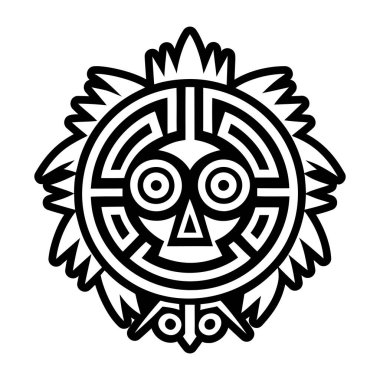 Zıpzıp atalarının simgesinin doldurulmuş bir biçim simgesi