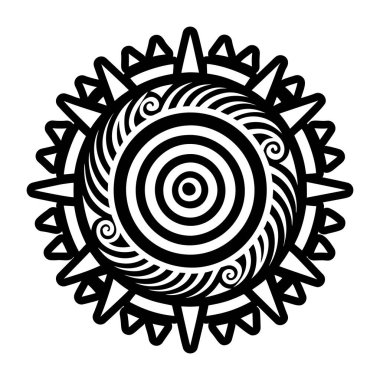 Sarmal sembolün katı biçim simgesi