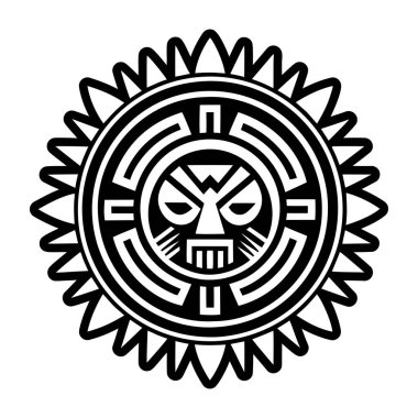 Savaşçı sembolünün doldurulmuş bir simgesi