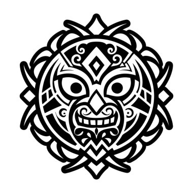 Yerli tanrı sembolünün katı bir simgesi