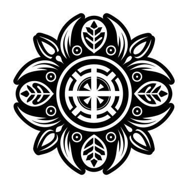 İbadet sembolü dövme bırakır.