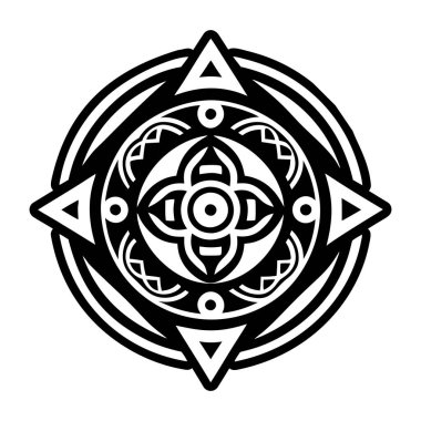 Gezegen sembolünün doldurulmuş bir biçim simgesi