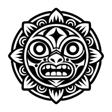 Taş totemin katı bir simgesi.