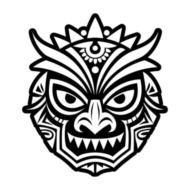 Koruyucu maske dövmesinin sağlam bir simgesi