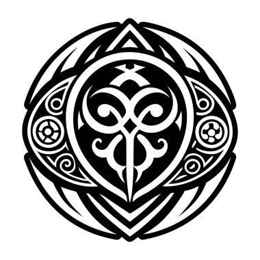 Antik sanat sembolünün bir simgesi.