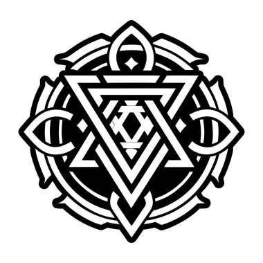 Kabartma biçiminde Yahudi işareti tasvir eden bir simge