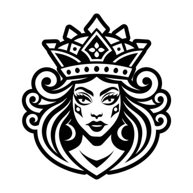 Kraliçe Esther 'i kabartma stilinde gösteren bir simge