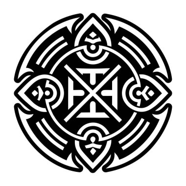 Kelt düğümlü Kelt haçı