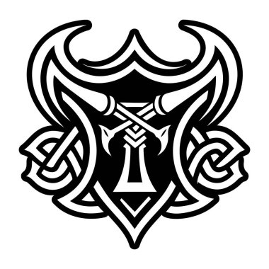 Dolu bir boynuz simgesi biçimi simgesi