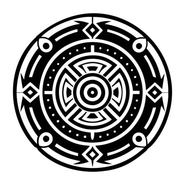 Eş merkezli dövmenin sembolü