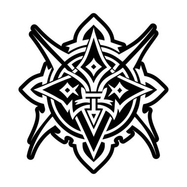 Eski sanat simgesinin katı bir simgesi