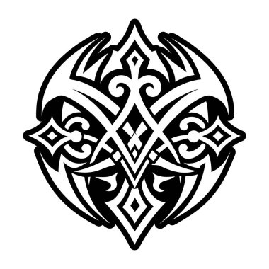 İkili işaretli dövmenin sembolü.