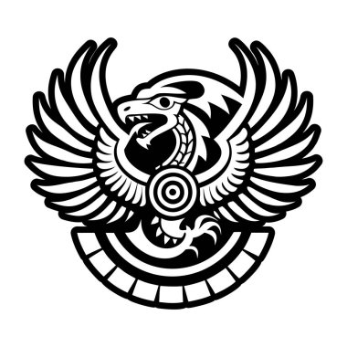 Kukulkan sembolünün bir simgesi.