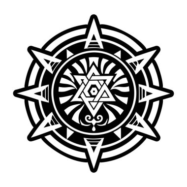 Antik işaret dövmesinin sembolü.