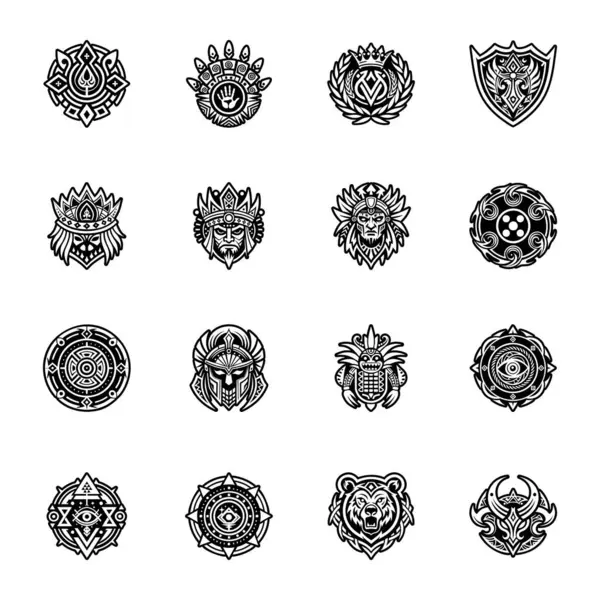 Eski atalarımızın dövmesinin doldurulmuş bir simgesi.