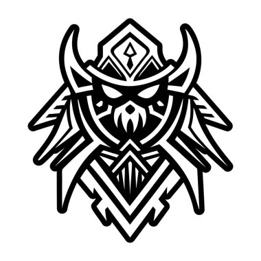 Suikastçı sembolü dövmesinin doldurulmuş bir simgesi