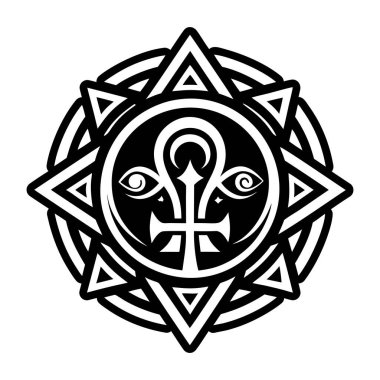 Eski ruh sembolünün katı bir simgesi.