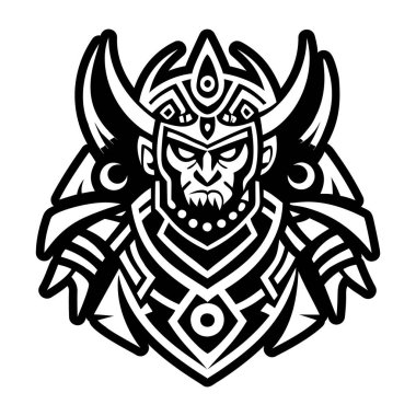 İlahi savaşçı sembolünün katı bir simgesi.