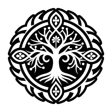 Ağaç sembolünün tam biçimli simgesi