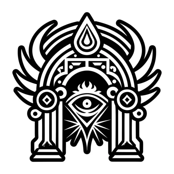 Kozmik Ağ Geçidi sembolünün bir simgesi