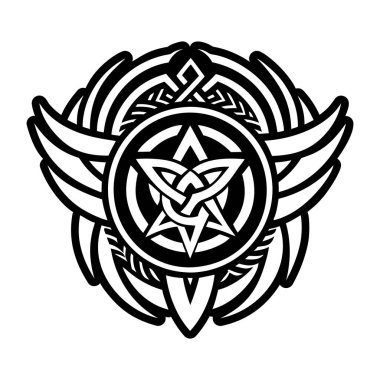 Yunan sembolünü gösteren sağlam bir biçim simgesi