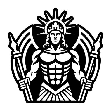 Rhodes God 'ı gösteren doldurulmuş bir simge