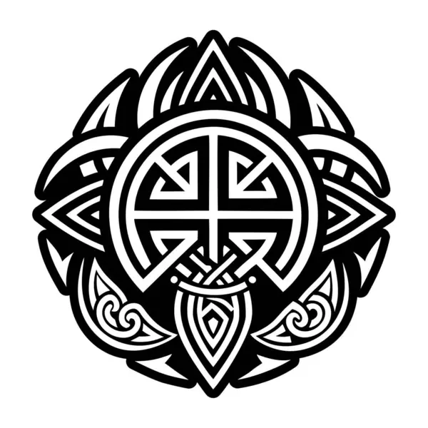 Yunan motifli geleneksel dövme sanatının doldurulmuş bir simgesi